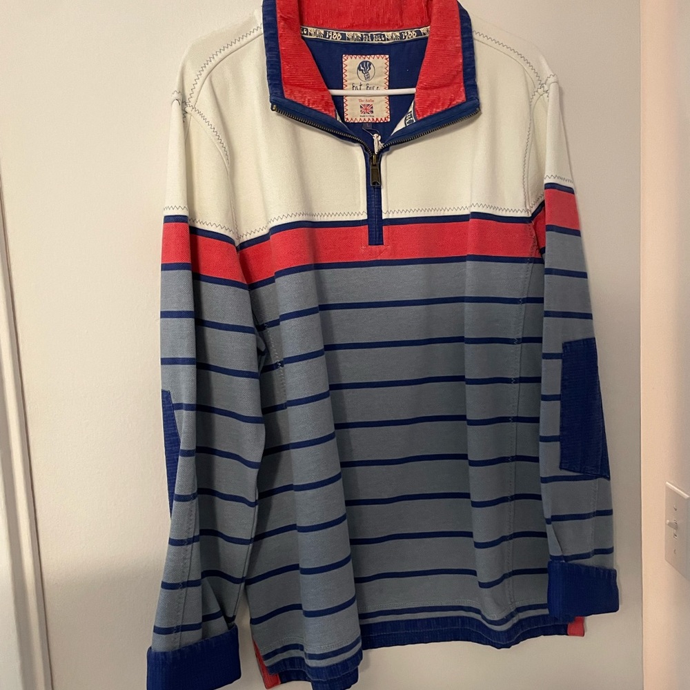 Fat Face Rugby Polo Shirt sz Large NWT